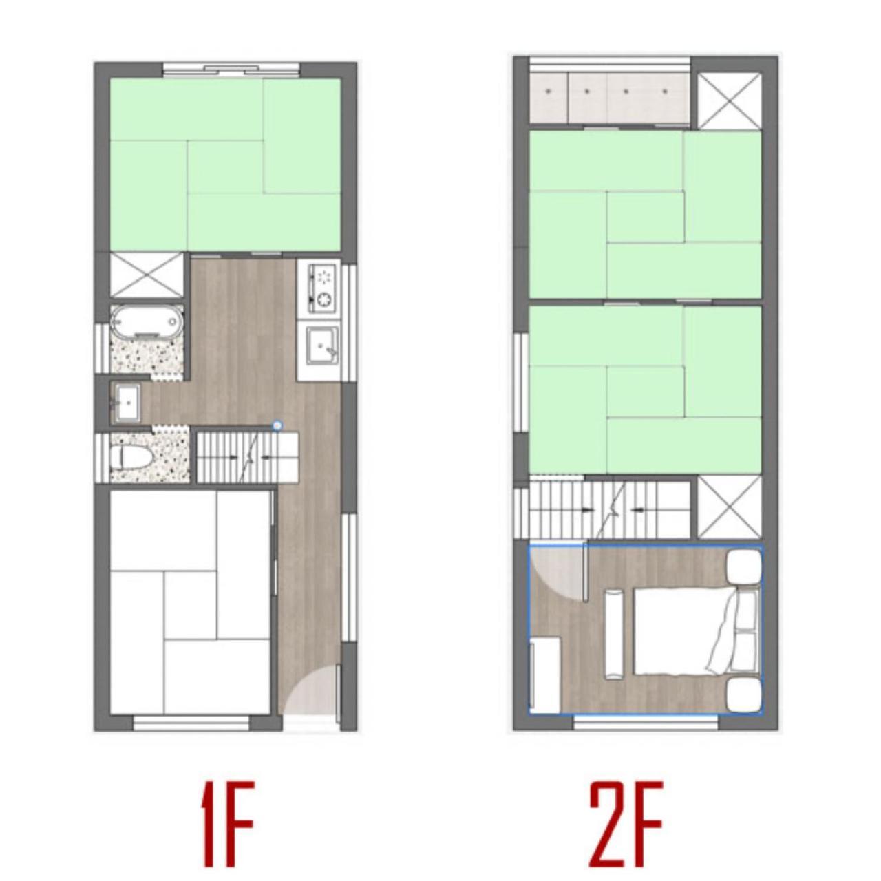 Casa de férias Kaya Traditional Tatami House 2-6 Ppl Near Station And Park Direct To Kix Airport Osaka
